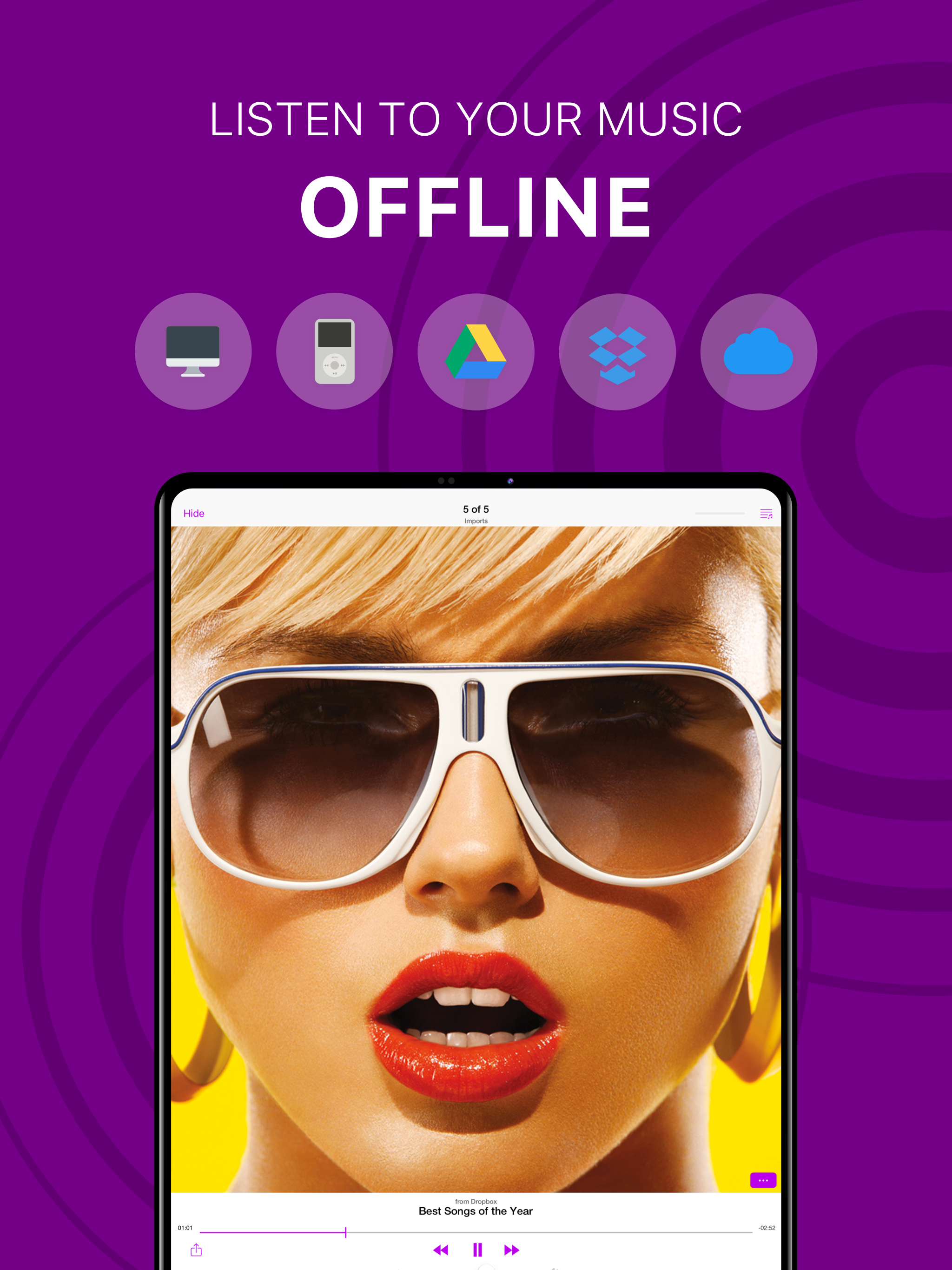 Offline Music Player & Cloud
