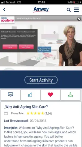 Game screenshot Amway Academy apk
