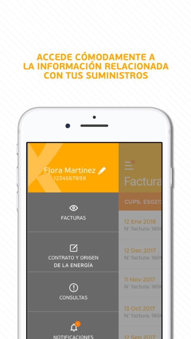 Audax Clientes Screenshot