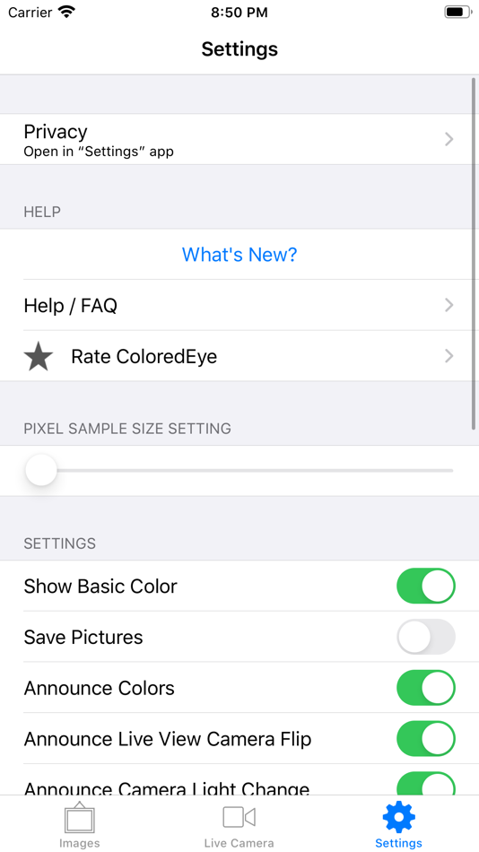 #3. ColoredEye (iOS) 由: MGS Technologies LLC