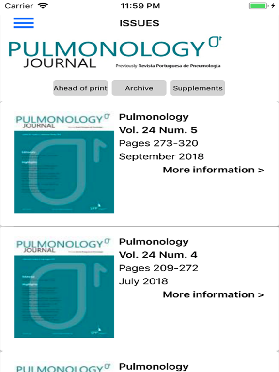 Screenshot #4 pour Pulmonology Journal