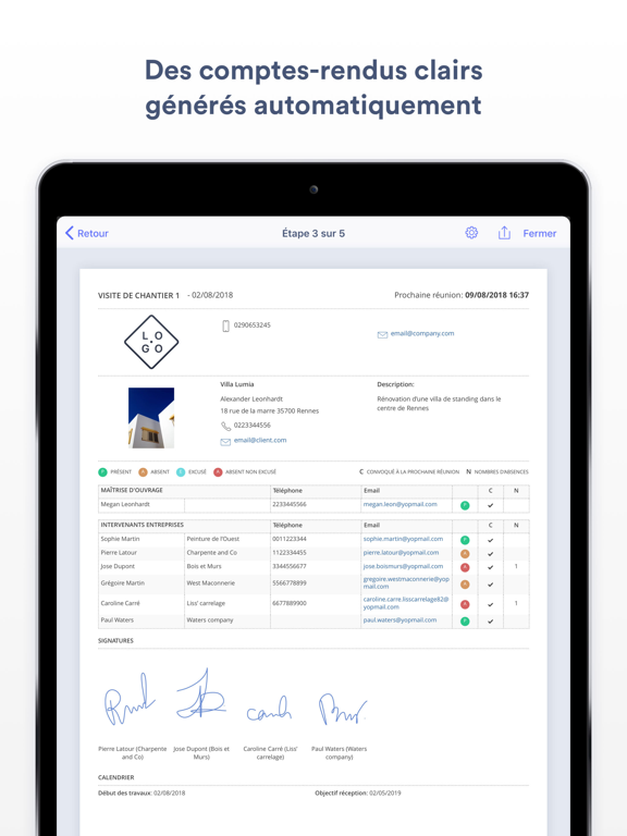 Screenshot #5 pour Archireport