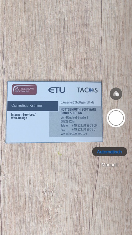 Business Card Scanner