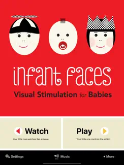 Infant Faces: Baby Stimulation iPad image 1