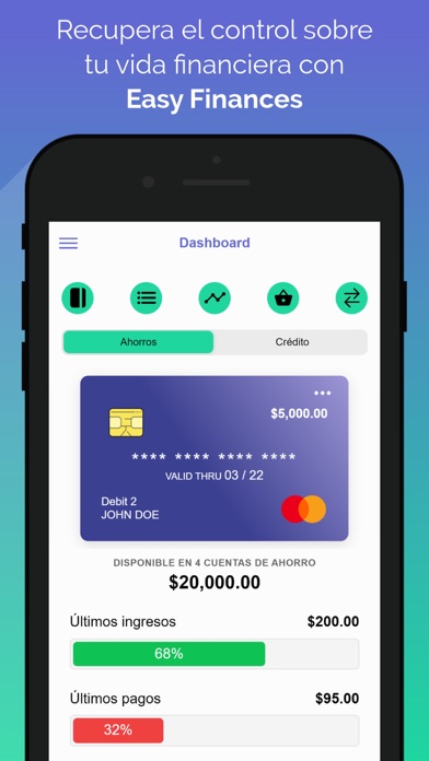 Screenshot #1 pour Easy Finances