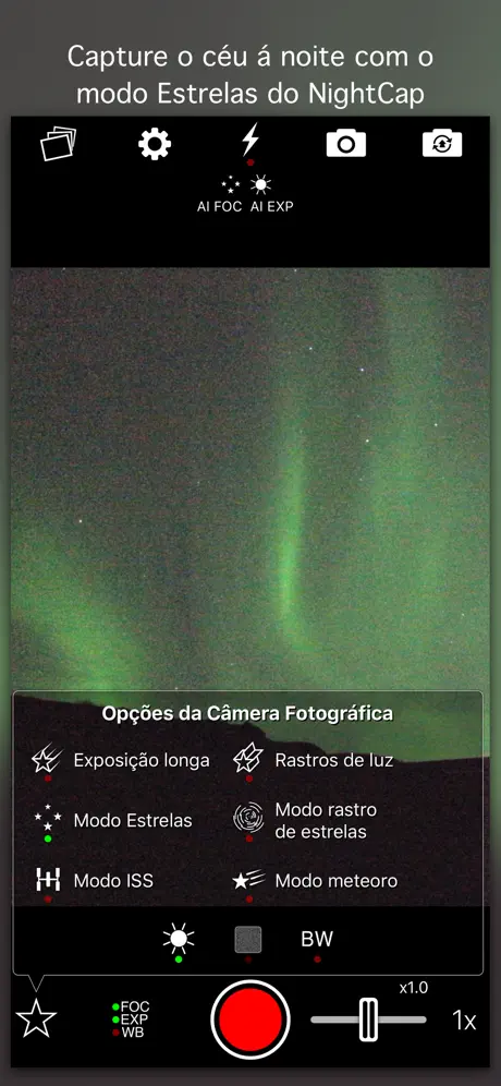 NightCap Câmera
