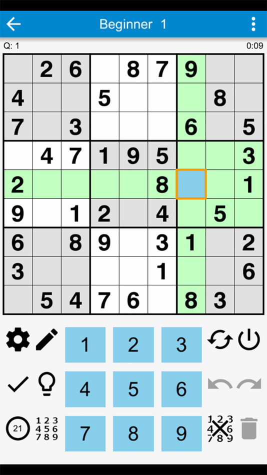 #1. SUDOKU - 5700 original puzzles (iOS) 由: Works Inc.