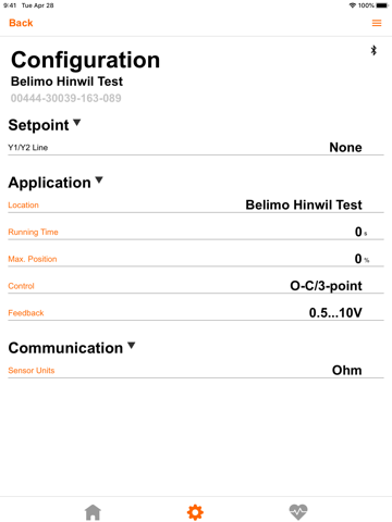 Belimo Assistant screenshot 2