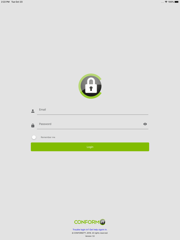 CONFORMiT Lockout/Tagout