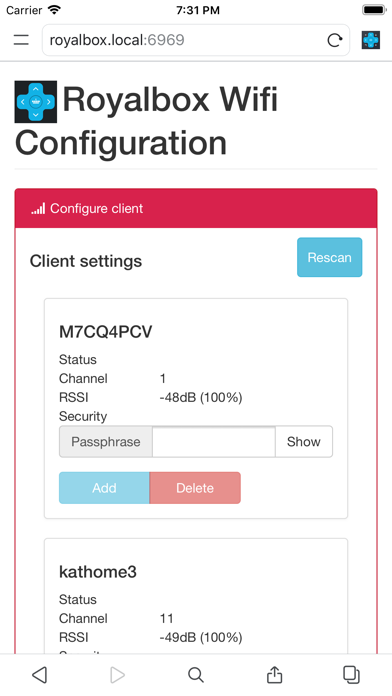 Royalbox TV for Raspberry Pi screenshot 4