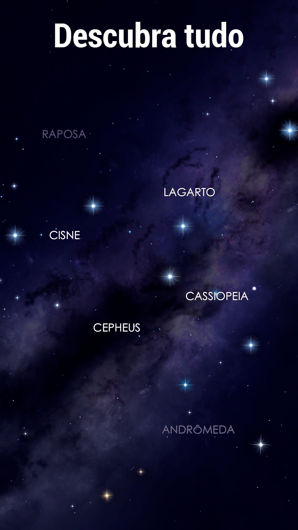 Screenshot do app Star Walk 2 - Céu Estrelado