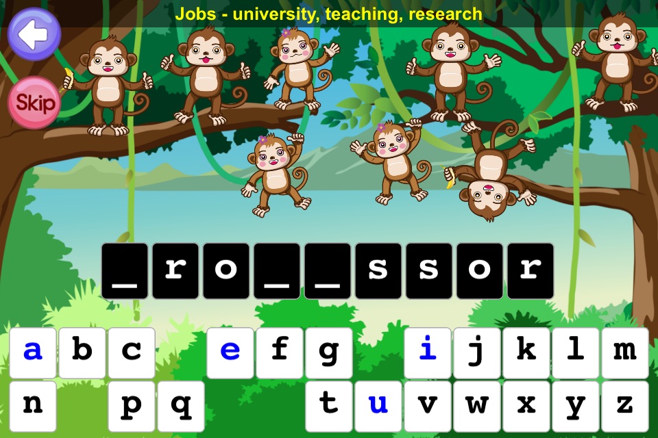 Monkey Word Guess (Multi-User) screenshot 3