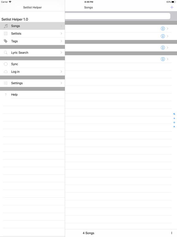 Setlist Helper App Price Drops
