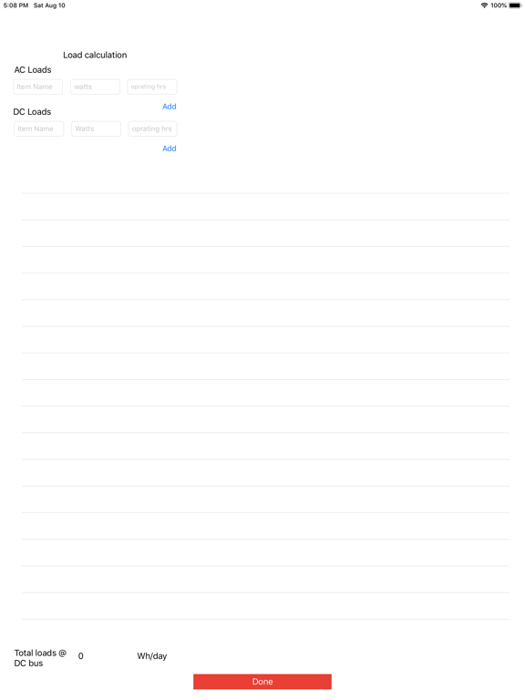 Screenshot #6 pour Solar Power System Calculation