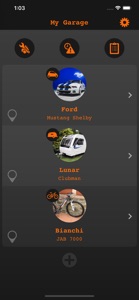 My Garage - Manage Vehicles screenshot #1 for iPhone