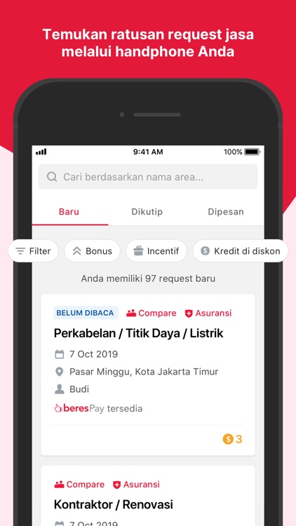 Beres - Penyedia Jasa