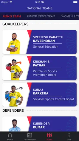 Game screenshot Hockey India Official App hack