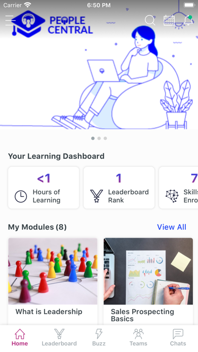 PeopleCentral L&D Screenshot