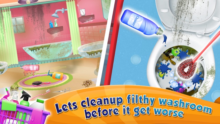 Girls House Cleaning screenshot-5