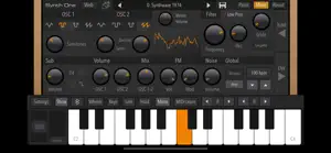 AudioKit Synth One Synthesizer screenshot #2 for iPhone