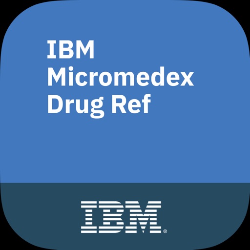 IBM Micromedex Drug Ref iOS App