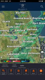 wftv channel 9 weather iphone screenshot 3
