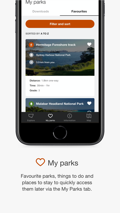 NSW National Parks Screenshot