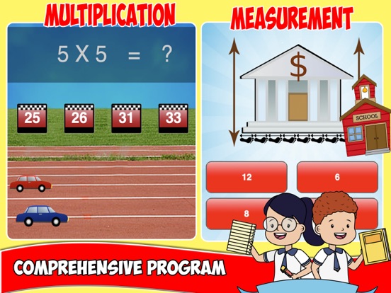 Common Core Math for 2nd Grade iPad screenshot