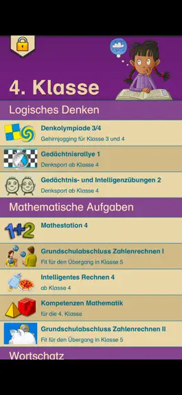 Game screenshot LÜK Schul-App 4. Klasse mod apk