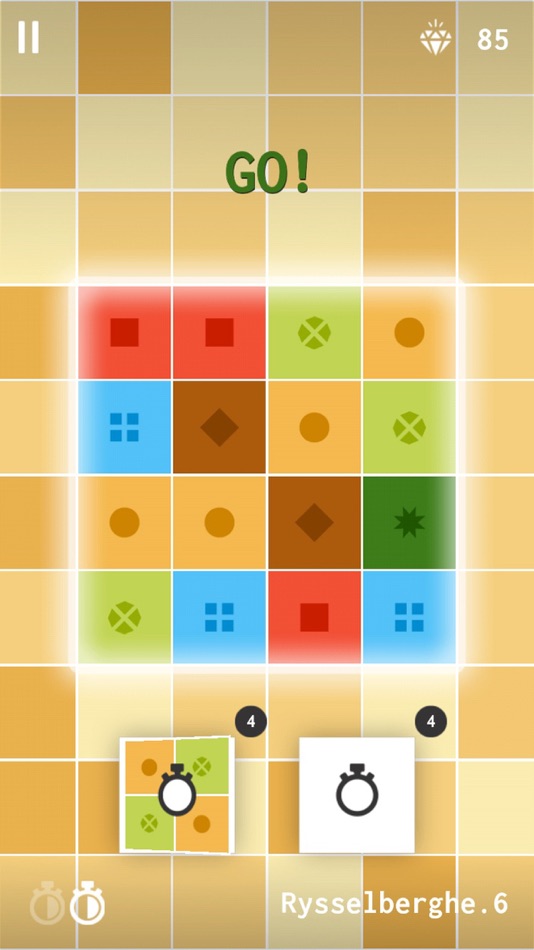 #1. Matching Colors Puzzle Game (iOS) 由: Pau Dominkovics Coll