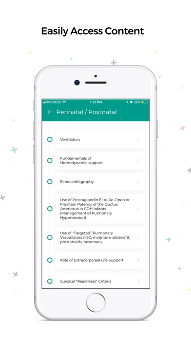 The Canadian CDH Collaborative iPhone screenshot 2 - Medical app