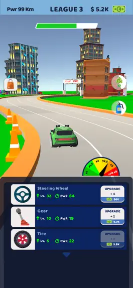 Game screenshot Idle Racing! mod apk