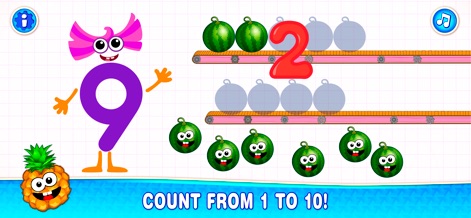 123 Counting Number Kids Games - Education App | MWM