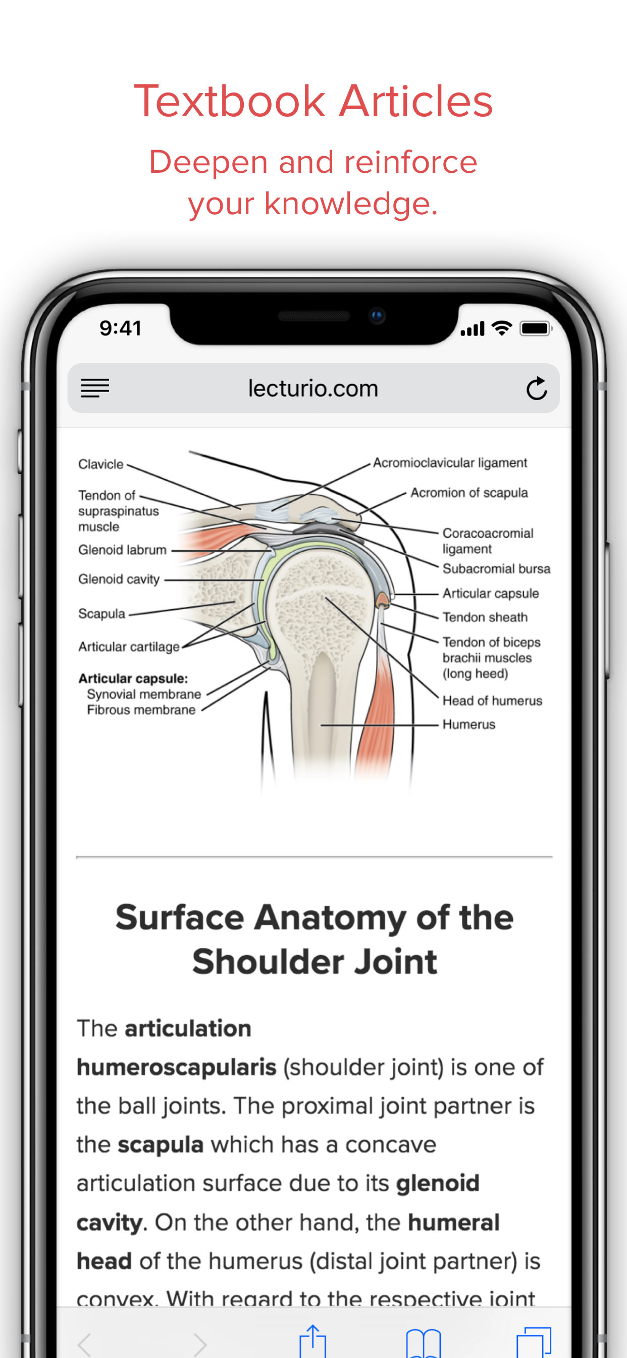 Lecturio, UAEU Libraries screenshot 5