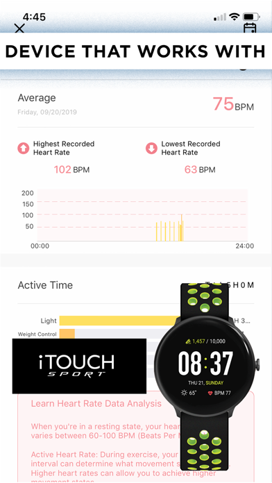 iTouch Wearables screenshot 2