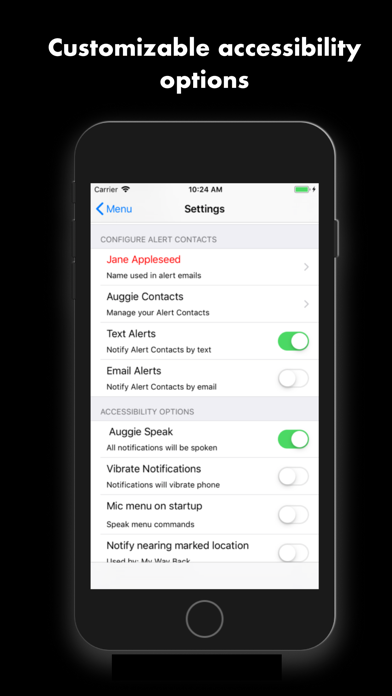 Auggie Personal Safety Screenshot