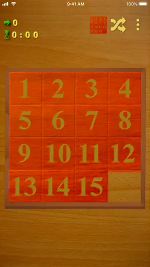 Fifteen puzzle! screenshot 2