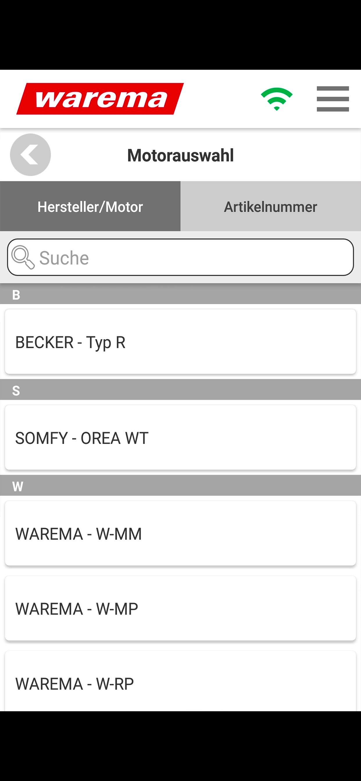 WAREMA Programmierkabel Smart