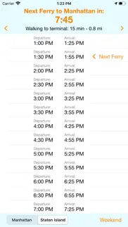 staten island ferry iphone screenshot 1