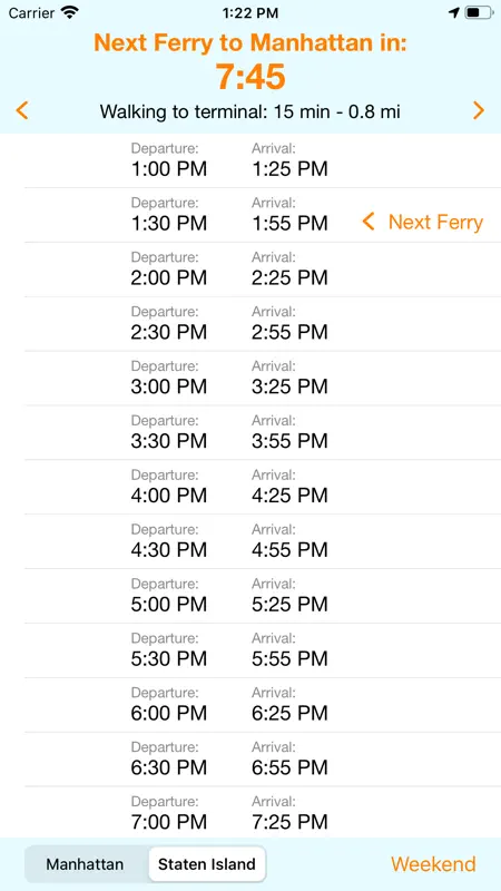 Staten Island Ferry screenshot 1 of 3