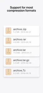 Zip & Rar screenshot #2 for iPhone