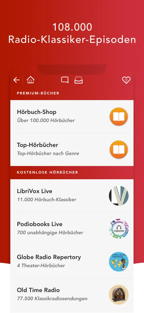 Audiobooks HQ Hörbücher