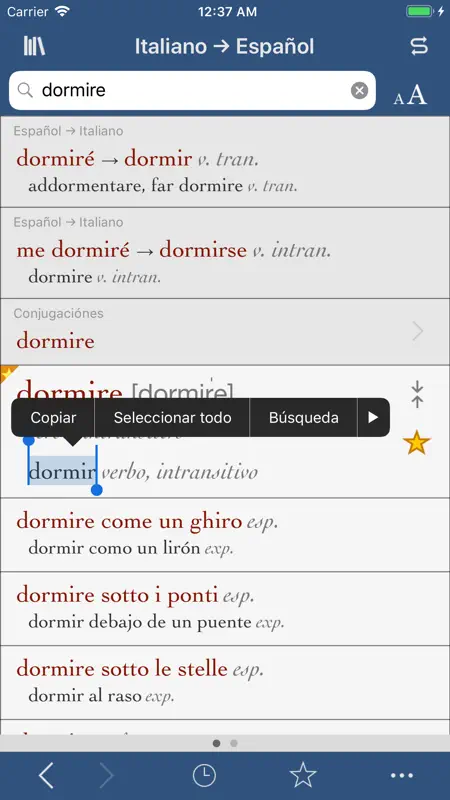 Vox español-italiano esencial screenshot 1 of 3