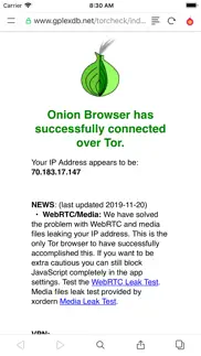 red onion ii: tor-powered web iphone screenshot 2