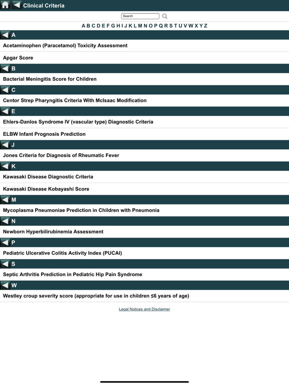 Screenshot #4 for EBMcalc Pediatrics