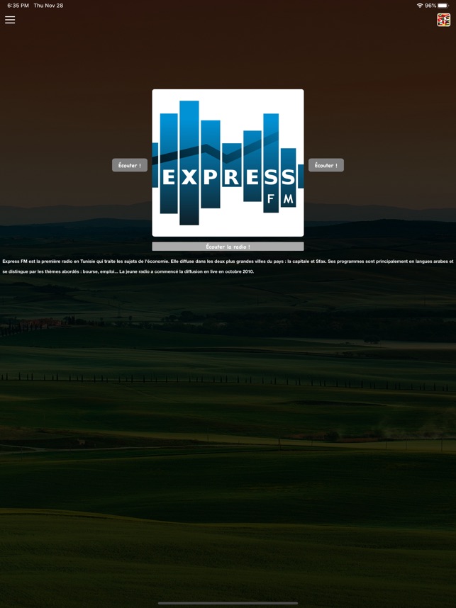 Express FM - إكسبريس إف إم dans l'App Store