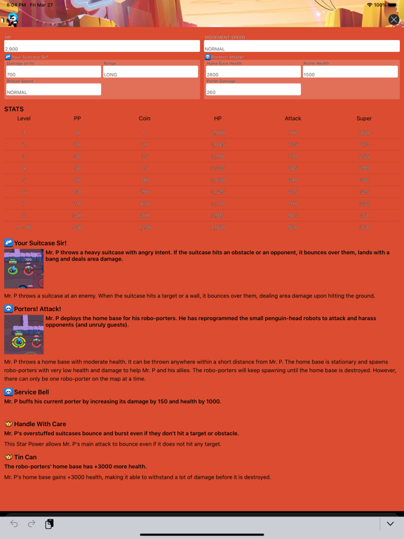 bRAWLERS WIKI iPad screenshot 4 - Games app