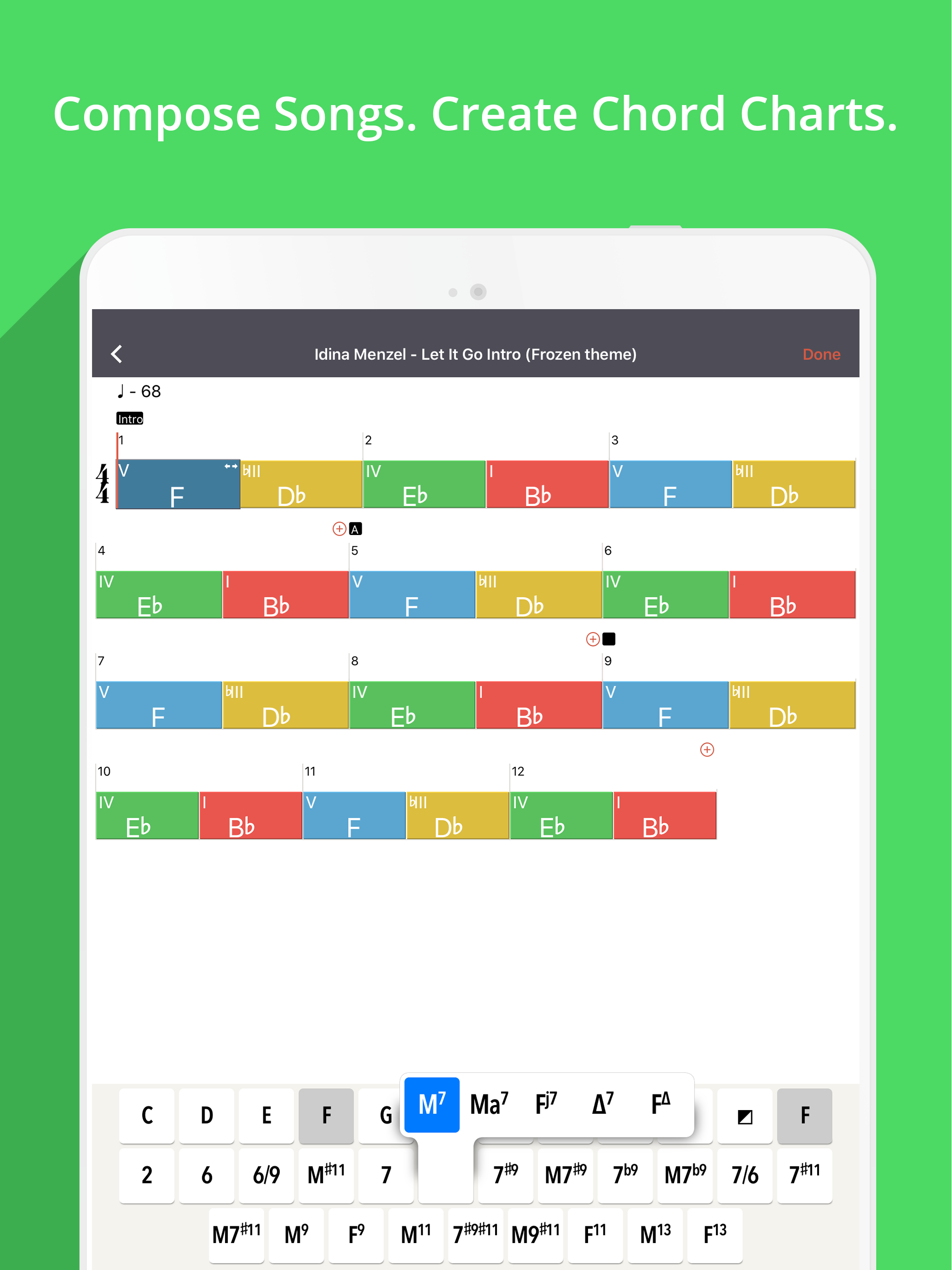 Compose Song, Rhythm: Songtive