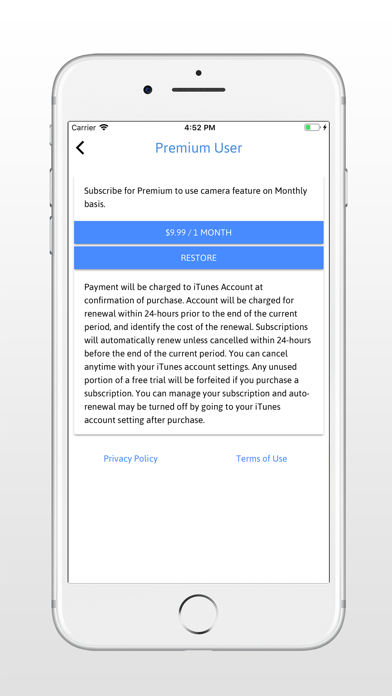 App screenshot