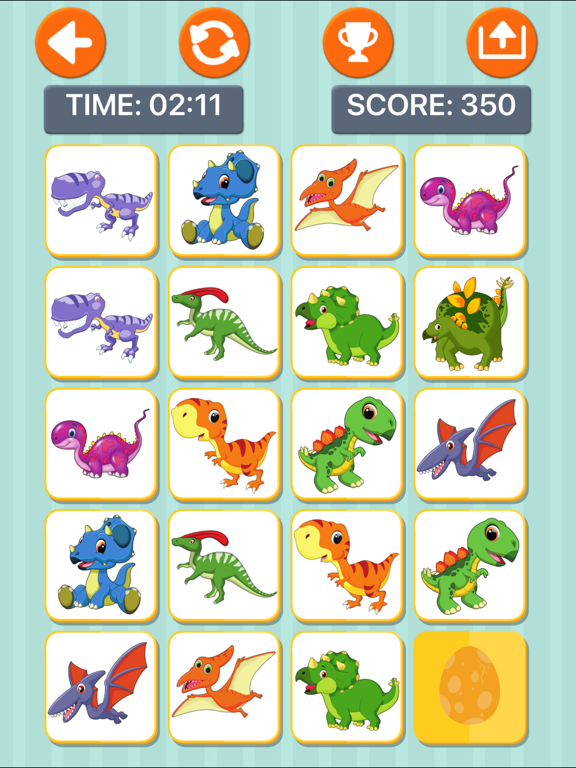 Dinosaur Memory Games for Kidsのおすすめ画像6